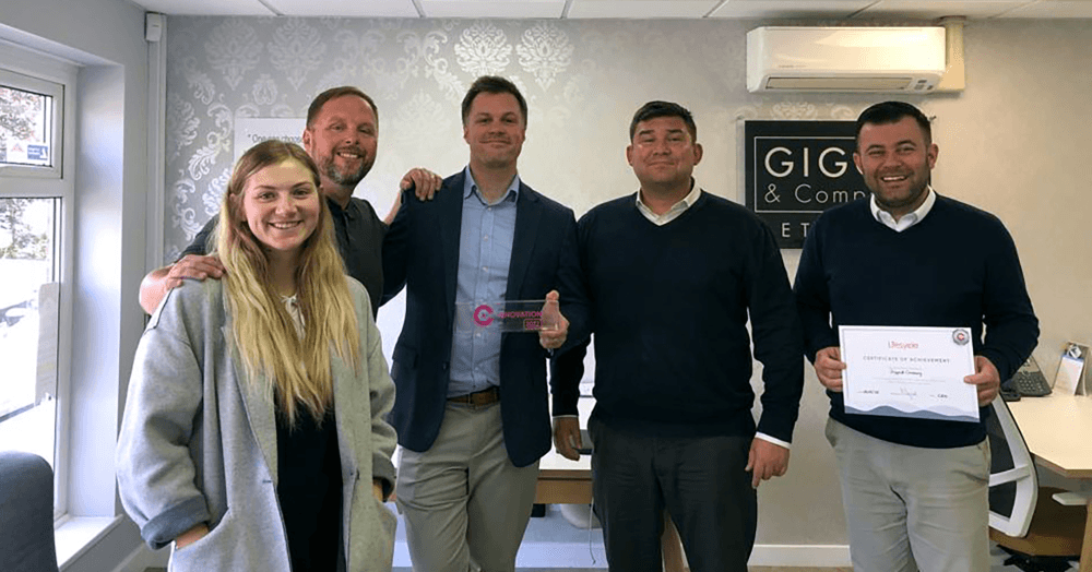 Giggs and Company wins an Estate Agency Innovation Award! Giggs and Company wins an Estate Agency Innovation Award!