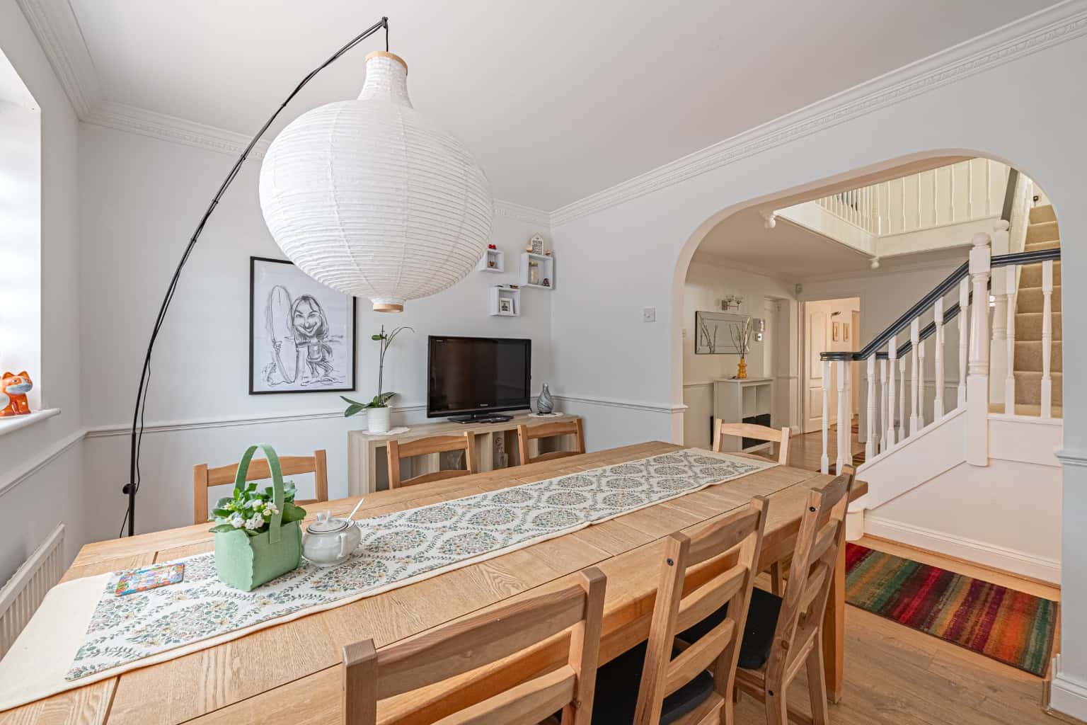 A Spacious Four-Bedroom Family Home with a Beautiful Garden & Home Office in a Picturesque Village Property image 6