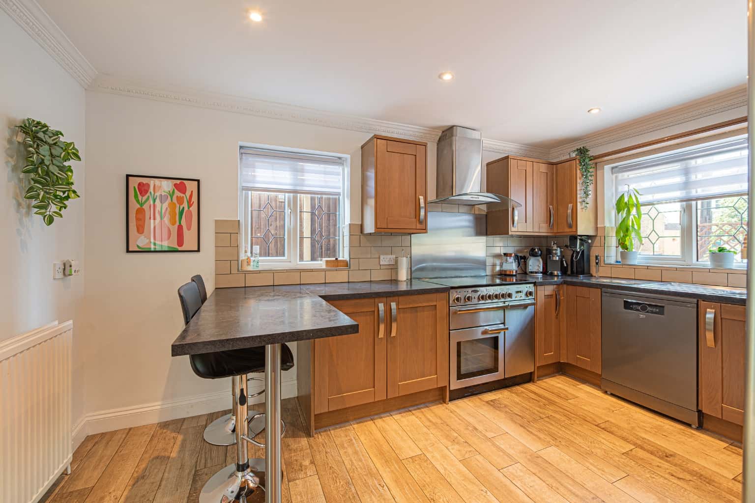 A Spacious Four-Bedroom Family Home with a Beautiful Garden & Home Office in a Picturesque Village Property image 2