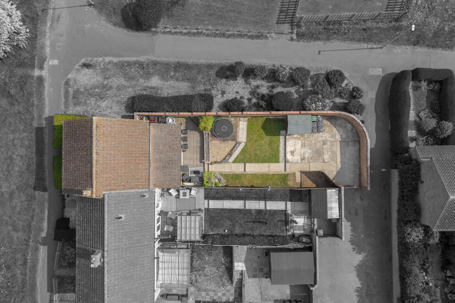 Beautifully extended four bedroom end of terrace property overlooking open green space to front Property image 30