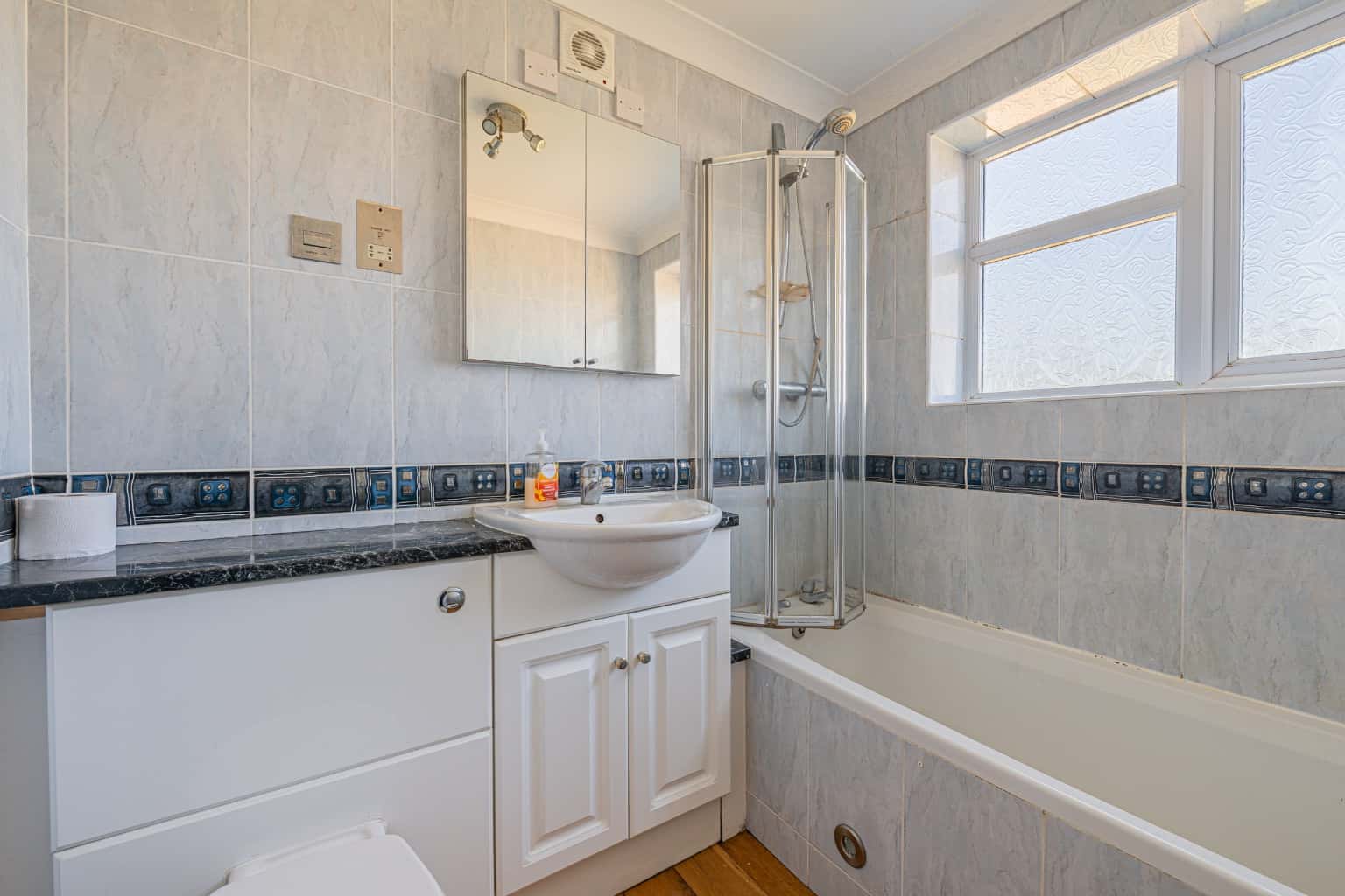 Three bedroom semi-detached home occupying a large plot with double garage. Property image 6