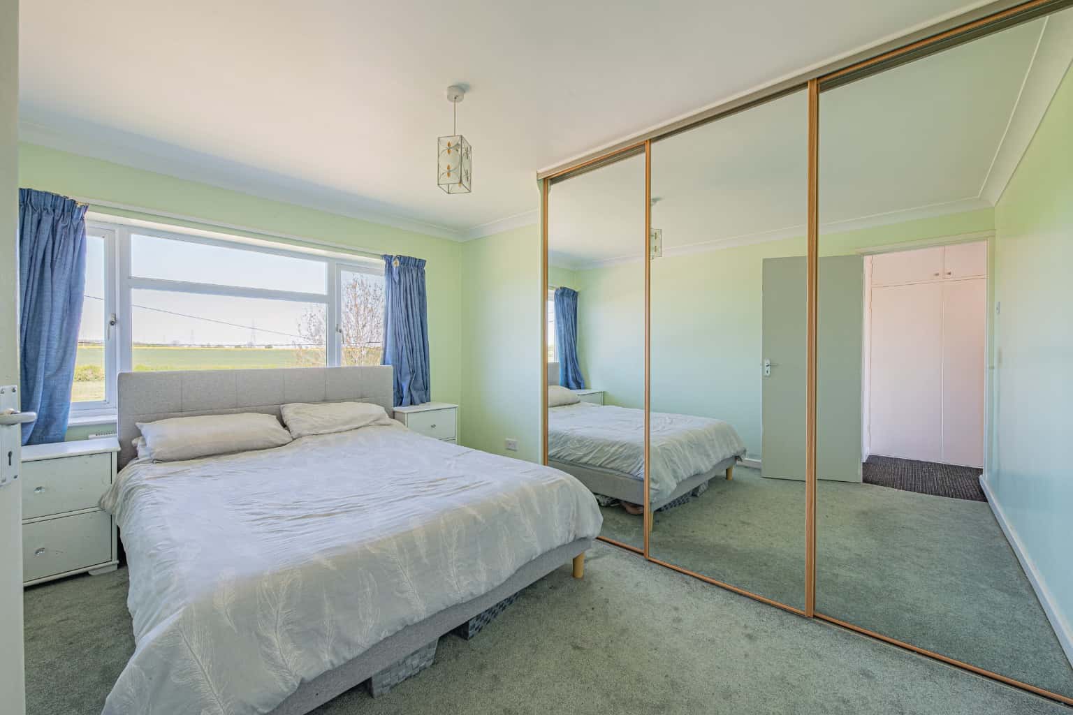 Three bedroom semi-detached home occupying a large plot with double garage. Property image 7