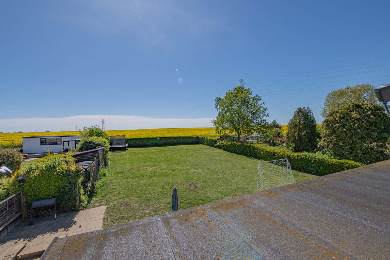 Three bedroom semi-detached home occupying a large plot with double garage. Property image 10