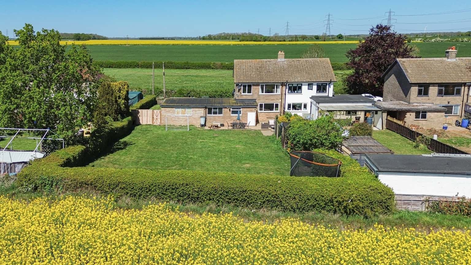Three bedroom semi-detached home occupying a large plot with double garage. Property image 15