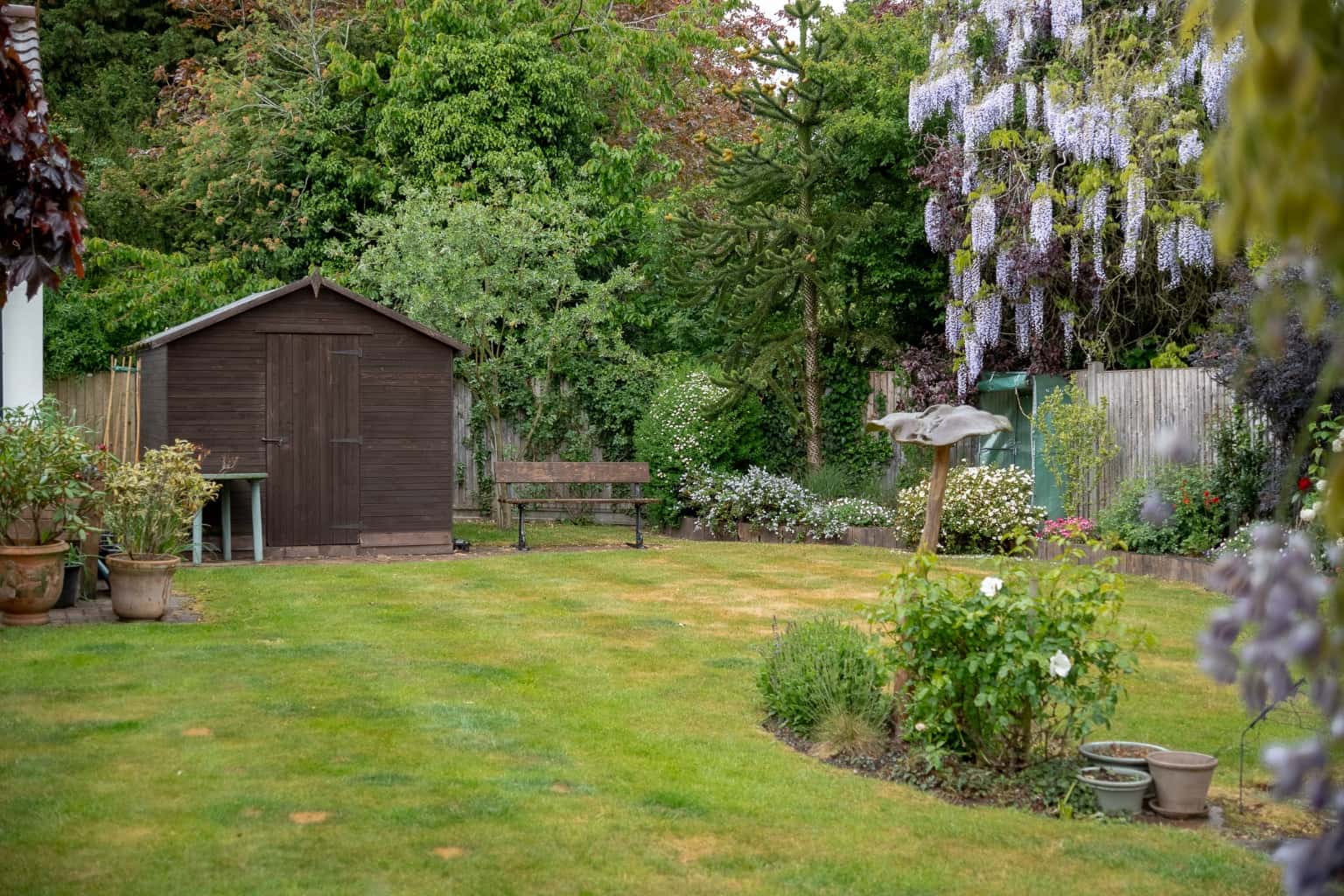 An attractive four bedroom detached family home with west facing mature gardens and double garage Property image 30