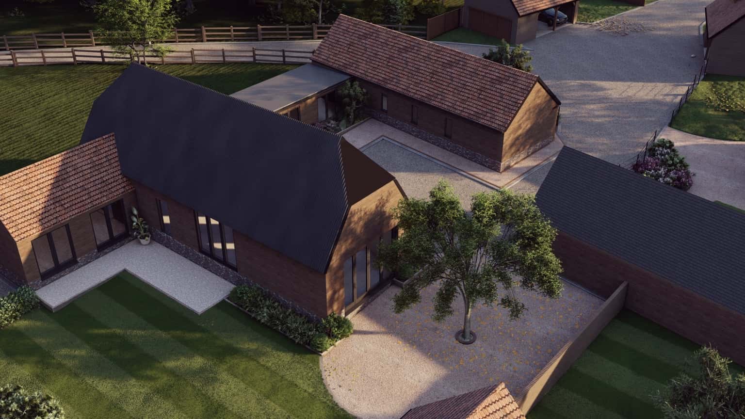 Fantastic development of three plots with planning set in serene countryside close to St Neots Property image 8