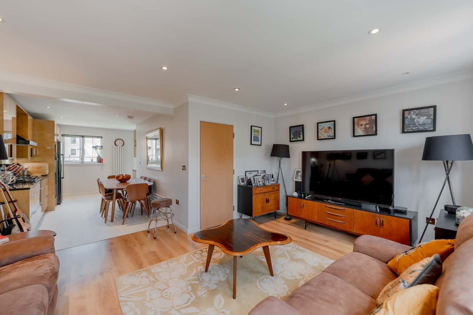 Exceptional Riverside Townhouse Overlooking Little Paxton Lock Offering Luxury Living No Chain Property image 4